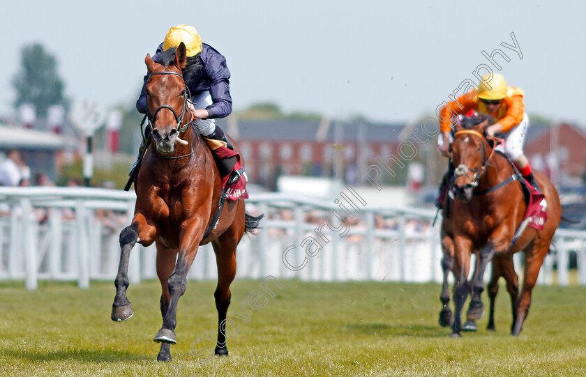 Crystal-Ocean-0003 
 CRYSTAL OCEAN (Ryan Moore) wins The Al Rayyan Stakes Newbury 19 May 2018 - PIc Steven Cargill / Racingfotos.com