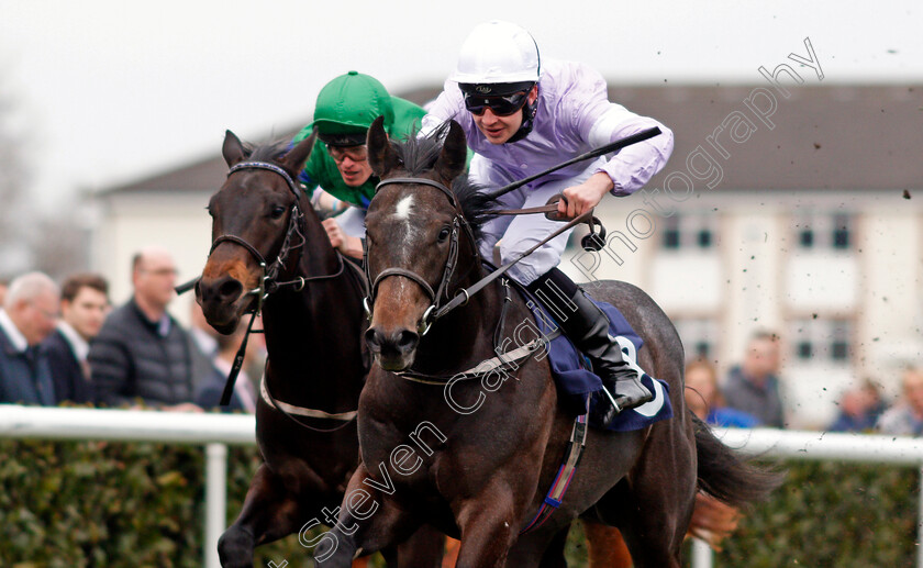 Izzer-0005 
 IZZER (Charles Bishop) wins The Unibet Brocklesby Stakes Doncaster 24 Mar 2018 - Pic Steven Cargill / Racingfotos.com