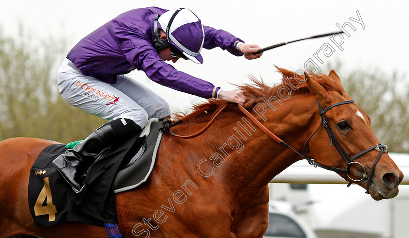 Sir-Rumi-0006 
 SIR RUMI (Rossa Ryan) wins The Racing TV Profits Returned To Racing Novice Stakes
Nottingham 27 Apr 2021 - Pic Steven Cargill / Racingfotos.com