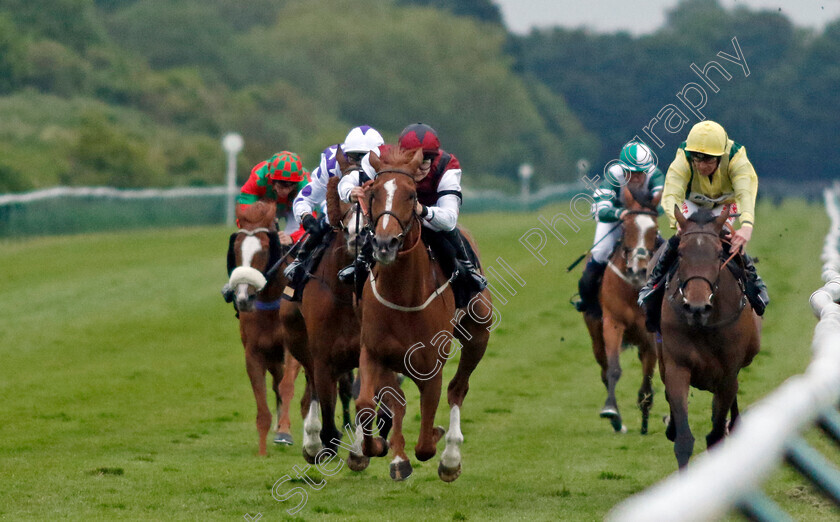 Pound-Off-You-0003 
 POUND OFF YOU (left, Joanna Mason) beats MANYANA (right) in The Visit racingtv.com Handicap
Nottingham 30 May 2023 - Pic Steven Cargill / Racingfotos.com