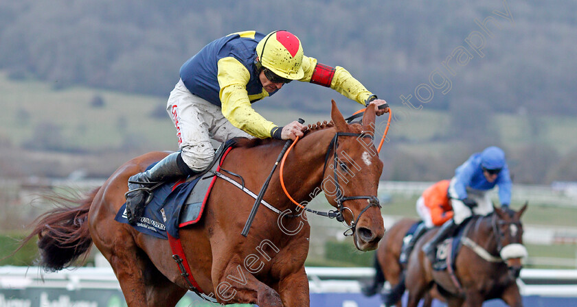 The-Storyteller-0003 
 THE STORYTELLER (Davy Russell) wins The Brown Advisory & Merriebelle Stable Plate Handicap Chase Cheltenham 15 Mar 2018 - Pic Steven Cargill / Racingfotos.com