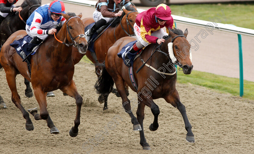 Executive-Force-0006 
 EXECUTIVE FORCE (right, Franny Norton) beats SHA LA LA LA LEE (left) in The Sun Racing No1 Racing Site Handicap
Lingfield 23 Mar 2019 - Pic Steven Cargill / Racingfotos.com