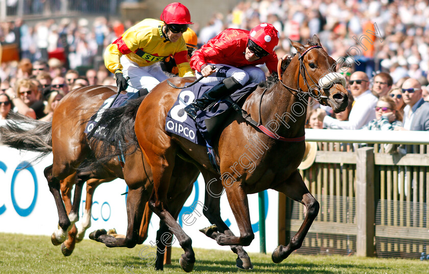 Mabs-Cross-0003 
 MABS CROSS (Paul Mulrennan) wins The Longholes Palace House Stakes Newmarket 5 May 2018 - Pic Steven Cargill / Racingfotos.com