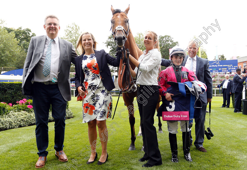 Tis-Marvellous-0010 
 TIS MARVELLOUS (Hollie Doyle) with Clive Cox and owners after The Dubai Duty Free Shergar Cup Dash
Ascot 11 Aug 2018 - Pic Steven Cargill / Racingfotos.com