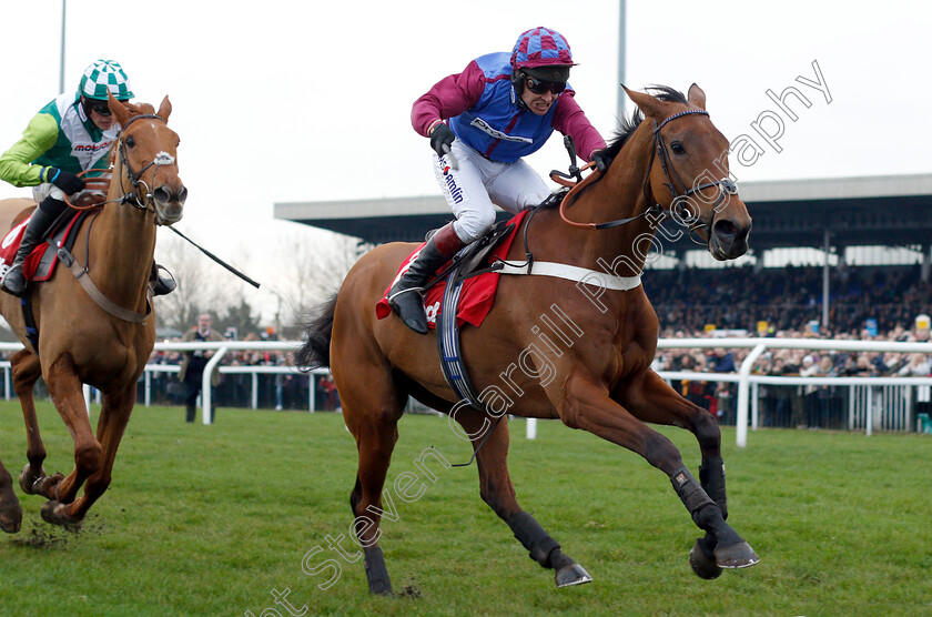 La-Bague-Au-Roi-0006 
 LA BAGUE AU ROI (Richard Johnson) wins The 32Red Kauto Star Novices Chase
Kempton 26 Dec 2018 - Pic Steven Cargill / Racingfotos.com