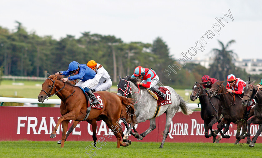 Space-Blues-0001 
 SPACE BLUES (William Buick) wins The Qatar Prix de la Foret
Longchamp 3 Oct 2021 - Pic Steven Cargill / Racingfotos.com