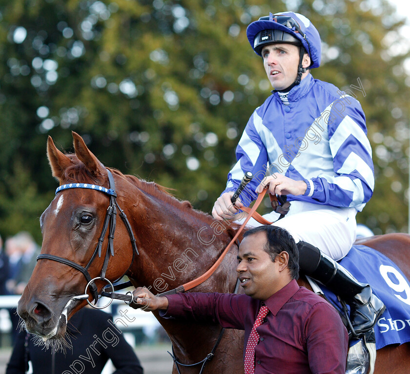 Skardu-0009 
 SKARDU (Martin Harley) after The Derrinstown British EBF Maiden Stakes
Newmarket 28 Sep 2018 - Pic Steven Cargill / Racingfotos.com