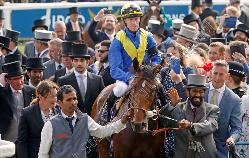 Desert-Crown-0023 
 DESERT CROWN (Richard Kingscote) after The Cazoo Derby
Epsom 4 Jun 2022 - Pic Steven Cargill / Racingfotos.com