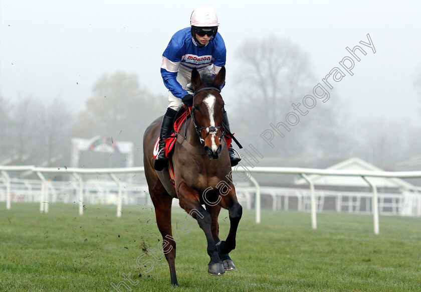 Deadline-Diva-0001 
 DEADLINE DIVA (Harry Cobden)
Kempton 27 Dec 2018 - Pic Steven Cargill / Racingfotos.com