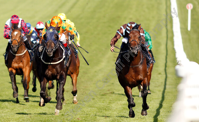 Corazon-Espinado-0004 
 CORAZON ESPINADO (right, Tom Marquand) beats LOVE DREAMS (left) in The Investec Zebra Handicap
Epsom 31 May 2019 - Pic Steven Cargill / Racingfotos.com