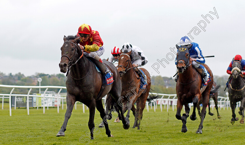 Emmaus-0004 
 EMMAUS (Andrea Atzeni) wins The Totepool EBF Stallions King Richard III Stakes Leicester 28 Apr 2018 - Pic Steven Cargill / Racingfotos.com