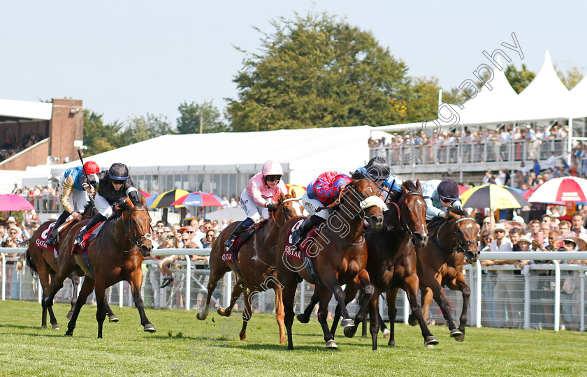 Big-Evs-0011 
 BIG EVS (Tom Marquand) beats ASFOORA (2nd right) in The King George Qatar Stakes
Goodwood 2 Aug 2024 - Pic Steven Cargill / Racingfotos.com