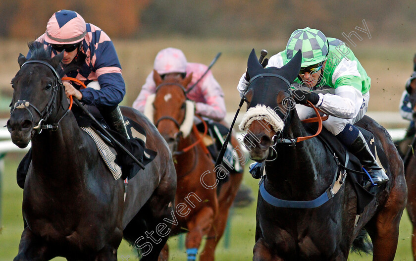 Zim-Baby-0002 
 ZIM BABY (right, Ben Curtis) beats LINCOLN PARK (left) in The Bet 10 Get 20 At Mansionbet Handicap
Nottingham 4 Nov 2020 - Pic Steven Cargill / Racingfotos.com