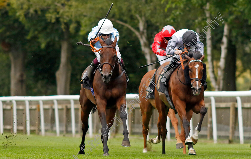 Fifty-Nifty-0003 
 FIFTY NIFTY (left, Oisin Murphy) beats WAITING ALL NIGHT (right) in The Jenningsbet Handicap
Newmarket 10 Aug 2024 - Pic Steven Cargill / Racingfotos.com