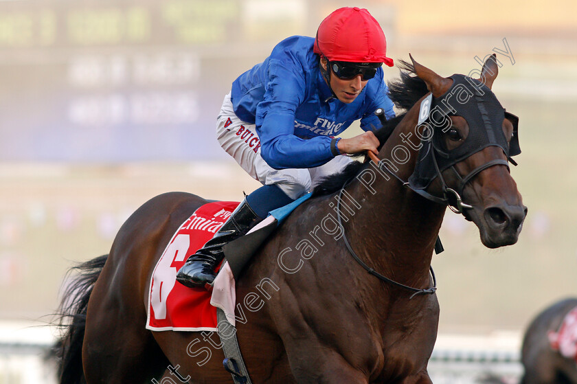 Jungle-Cat-0007 
 JUNGLE CAT (William Buick) wins The Nad Al Sheba Turf Sprint Meydan Dubai 10 Mar 2018 - Pic Steven Cargill / Racingfotos.com