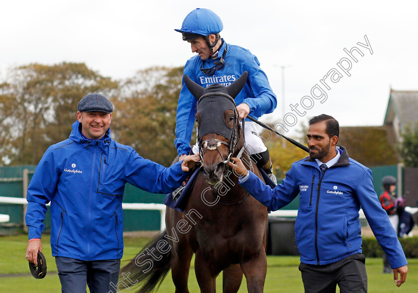 Corolla-Point-0009 
 COROLLA POINT (Dougie Costello) winner of The British EBF Novice Stakes
Yarmouth 22 Oct 2024 - Pic Steven Cargill / Racingfotos.com