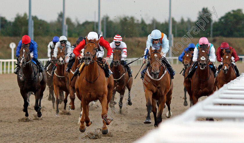 Harry s-Bar-0002 
 HARRY'S BAR (Jack Mitchell) beats ADMIRALITY (right) in The Chelmsford City Cup Handicap
Chelmsford 22 Aug 2020 - Pic Steven Cargill / Racingfotos.com