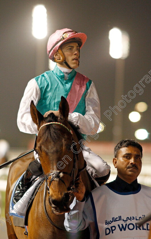 Equilateral-0001 
 EQUILATERAL (James Doyle) before The Dubai Dash
Meydan 23 Jan 2020 - Pic Steven Cargill / Racingfotos.com