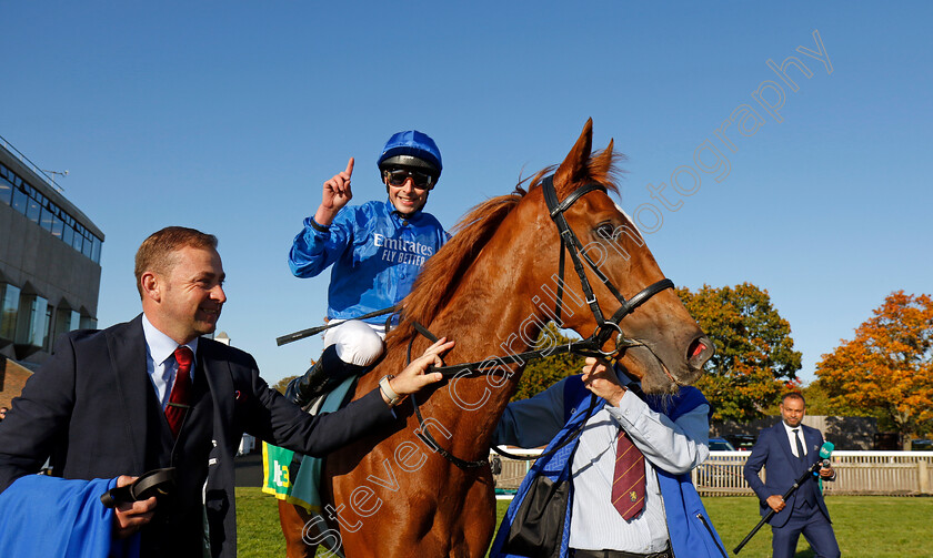 Desert-Flower-0006 
 DESERT FLOWER (William Buick) winner of The bet365 Fillies Mile
Newmarket 11 Oct 2024 - pic Steven Cargill / Racingfotos.com