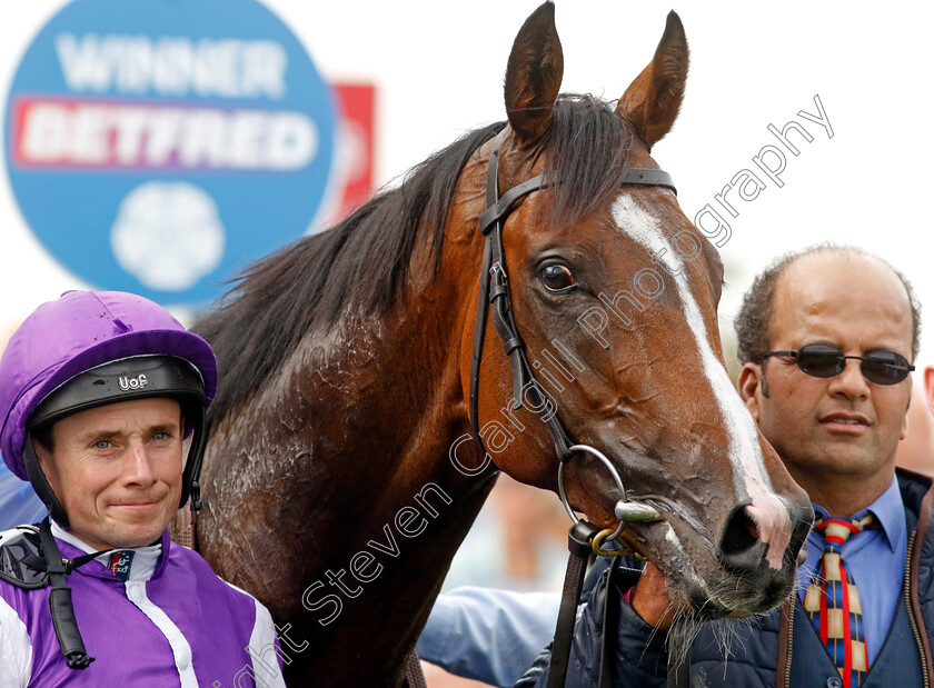 Continuous-0012 
 CONTINUOUS (Ryan Moore) winner of The Betfred St Leger Stakes
Doncaster 16 Sep 2023 - Pic Steven Cargill / Racingfotos.com