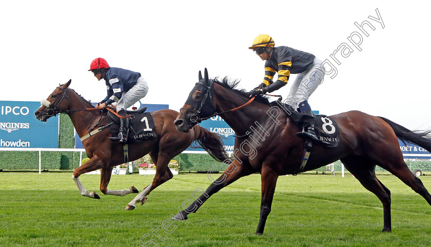 Crystal-Casque-0001 
 CRYSTAL CASQUE (Jo Supple) beats DOUBLE TIME (right) in The LK Bennett Lady Amateur Jockeys Handicap
Ascot 8 Sep 2023 - Pic Steven Cargill / Racingfotos.com