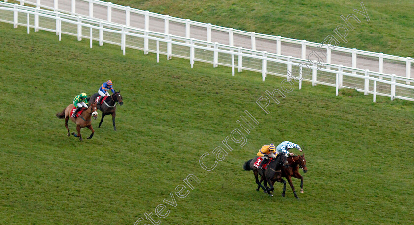 Magic-Saint-0001 
 MAGIC SAINT (nearside, Harry Cobden) beats BUN DORAN (farside) in The Ladbrokes Handicap Chase
Newbury 30 Nov 2019 - Pic Steven Cargill / Racingfotos.com