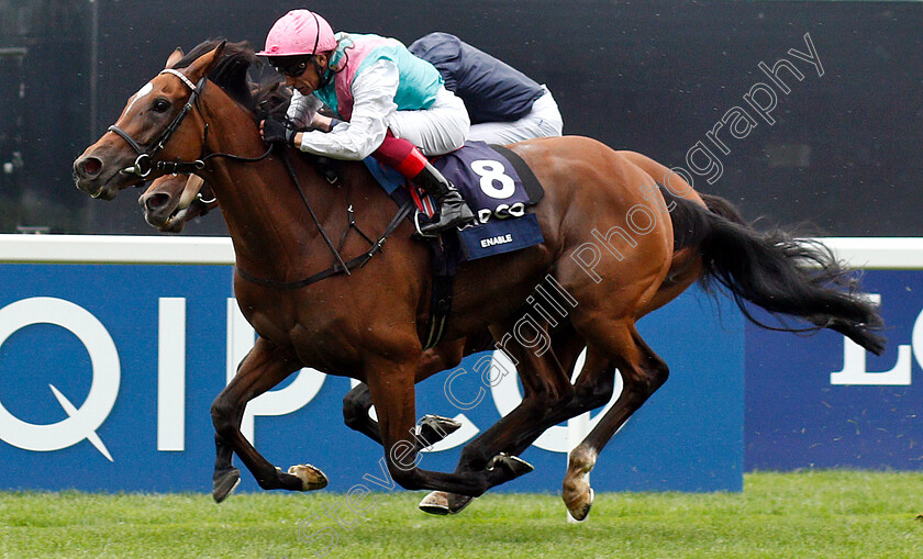 Enable-0014 
 ENABLE (Frankie Dettori) wins The King George VI and Queen Elizabeth Stakes
Ascot 27 Jul 2019 - Pic Steven Cargill / Racingfotos.com