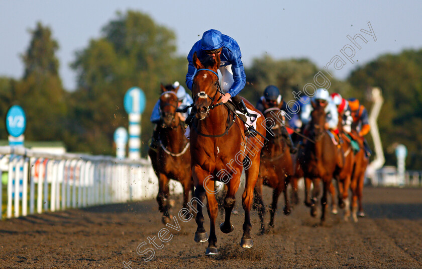 Pennymoor-0006 
 PENNYMOOR (James Doyle) wins The Unibet 3 Uniboosts A Day Fillies Novice Stakes
Kempton 4 Aug 2021 - Pic Steven Cargill / Racingfotos.com