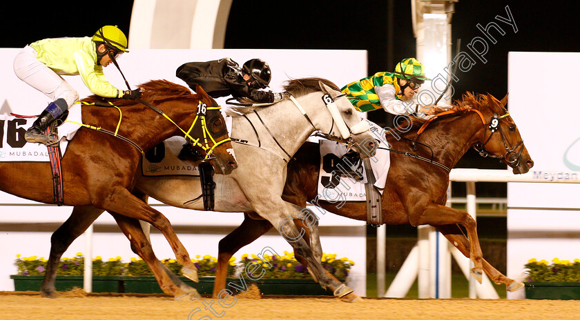 Wadeeaa-0005 
 WADEEAA (Szcepan Mazur) wins The Al Maktoum Challenge (Round 1) for Purebred Arabians
Meydan 10 Jan 2019 - Pic Steven Cargill / Racingfotos.com