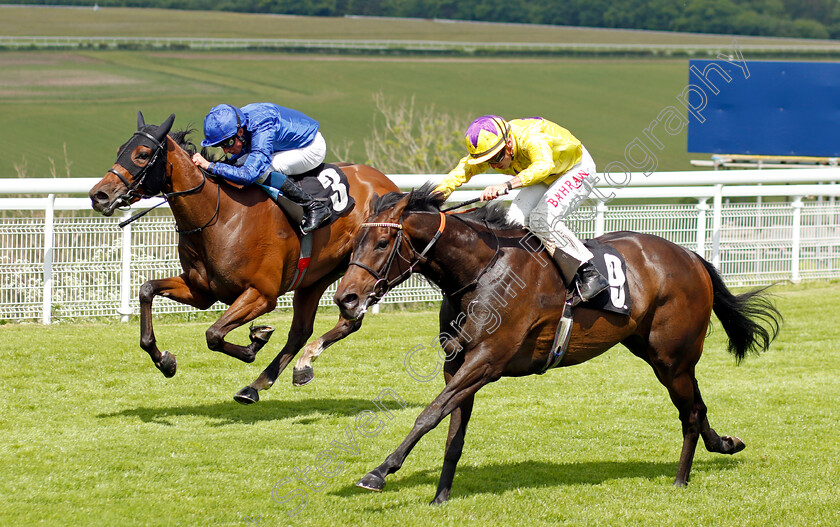 Sea-Silk-Road-0004 
 SEA SILK ROAD (Tom Marquand) beats ETERNAL PEARL (left) in The William Hill Height Of Fashion Stakes
Goodwood 20 May 2022 - Pic Steven Cargill / Racingfotos.com