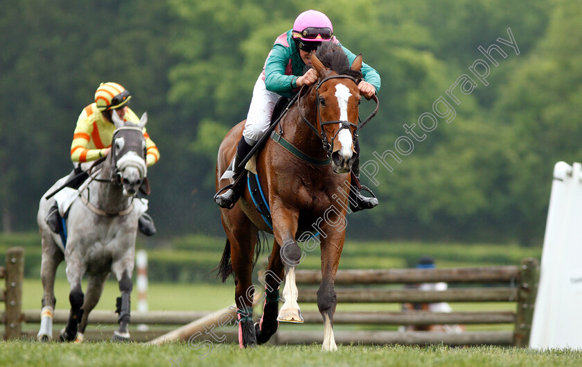 Schoodic-0004 
 SCHOODIC (Hadden Frost) wins The Mason Houghland Memorial Timber Chase
Percy Warner Park, Nashville Tennessee USA, 11 May 2019 - Pic Steven Cargill / Racingfotos.com