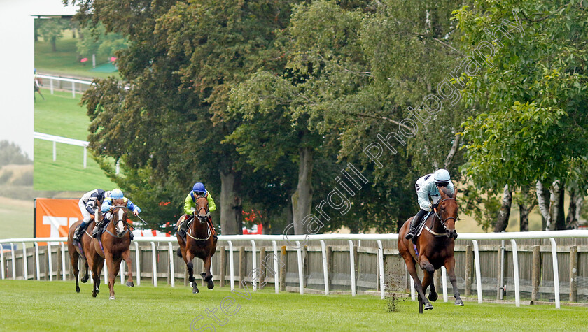 Reina-Del-Mar-0006 
 REINA DEL MAR (Saffie Osborne) wins The Turners Handicap
Newmarket 5 Aug 2023 - Pic Steven Cargill / Racingfotos.com