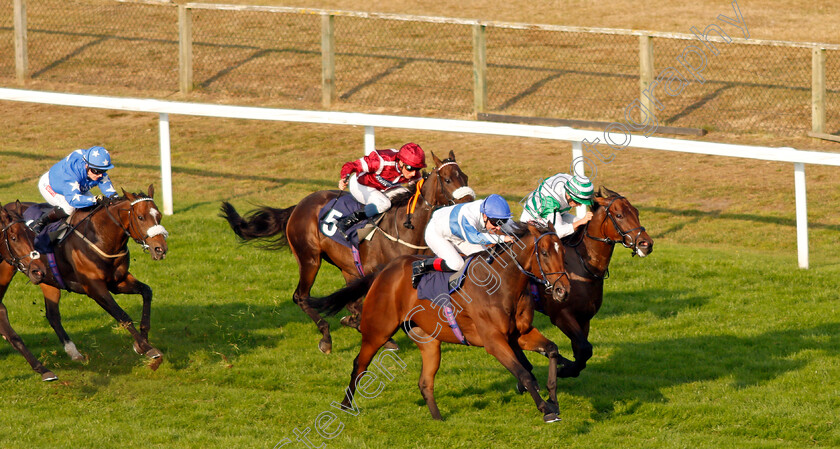 Natural-Path-0002 
 NATURAL PATH (right, Tom Marquand) beats SPIRITED GUEST (centre) in The Moulton Nurseries Handicap
Yarmouth 16 Sep 2021 - Pic Steven Cargill / Racingfotos.com