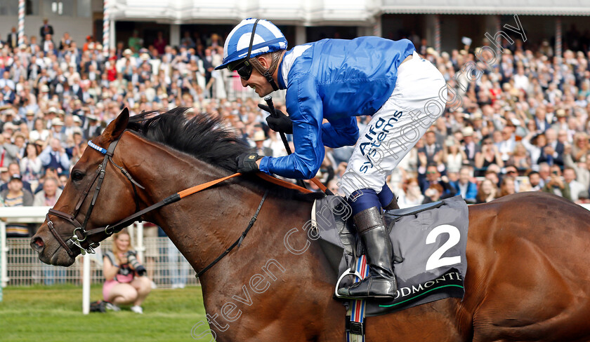 Baaeed-0012 
 BAAEED (Jim Crowley) wins The Juddmonte International Stakes
York 17 Aug 2022 - Pic Steven Cargill / Racingfotos.com