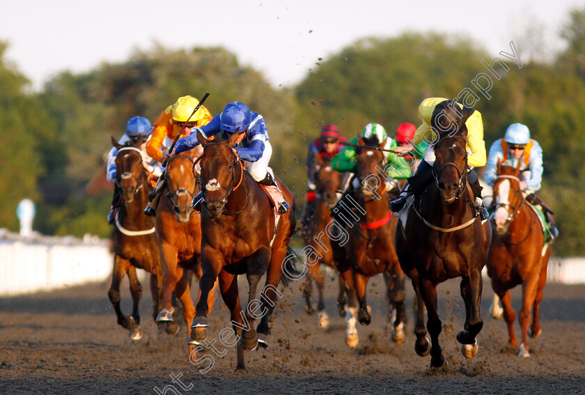 Harbour-Breeze-0004 
 HARBOUR BREEZE (left, Jason Watson) beats KOEMAN (right) in The 32Red Handicap
Kempton 22 May 2019 - Pic Steven Cargill / Racingfotos.com