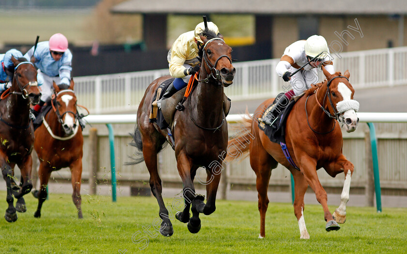 Final-Watch-0004 
 FINAL WATCH (left, Marco Ghiani) beats MAY NIGHT (right) in The Betfair Racing Only Bettor Podcast Handicap
Newmarket 14 May 2021 - Pic Steven Cargill / Racingfotos.com