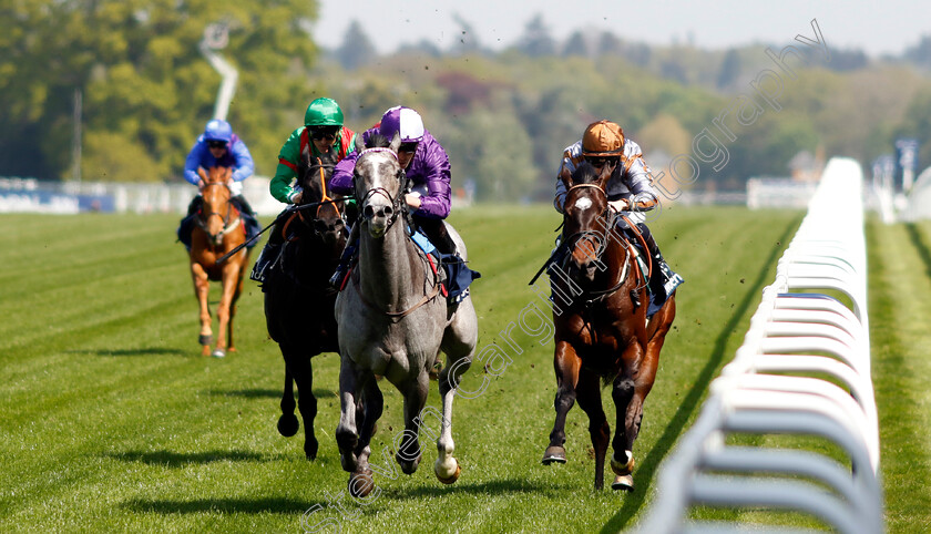 Maximum-Impact-0005 
 MAXIMUM IMPACT (left, Kevin Stott) beats ACTION POINT (right) in The Royal Ascot Two-Year-Old Trial EBF Conditions Stakes
Ascot 3 May 2023 - Pic Steven Cargill / Racingfotos.com