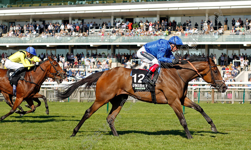 Soft-Whisper-0006 
 SOFT WHISPER (Frankie Dettori) wins The Unibet 3 Uniboosts A Day EBF Rosemary Stakes'
Newmarket 24 Sep 2021 - Pic Steven Cargill / Racingfotos.com