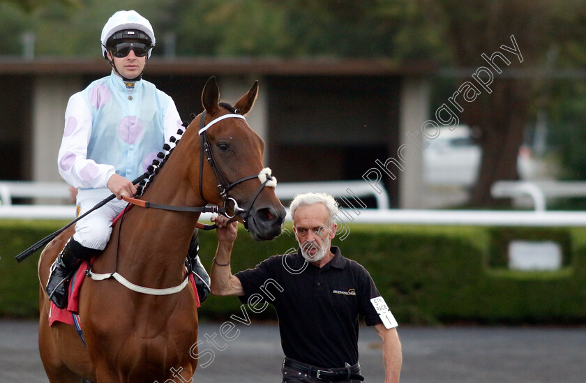 Chocolate-Hobbnob-0001 
 CHOCOLATE HOBBNOB (Charles Bishop)
Kempton 16 Jul 2024 - Pic Steven Cargill / Racingfotos.com