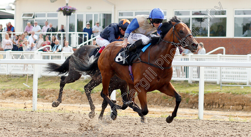 Drill-0001 
 DRILL (Ryan Moore) wins The Transparent Recruitment Solutions Ltd Confined Novice Stakes
Chelmsford 13 Jun 2018 - Pic Steven Cargill / Racingfotos.com