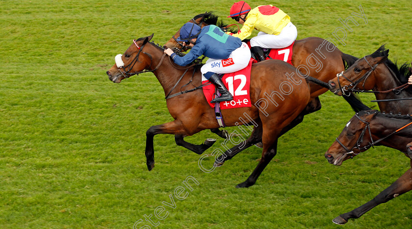 Knicks-0002 
 KNICKS (Joanna Mason) wins The tote.co.uk Saddle-Up For More Than Racing Handicap
Chester 8 May 2024 - Pic Steven Cargill / Racingfotos.com