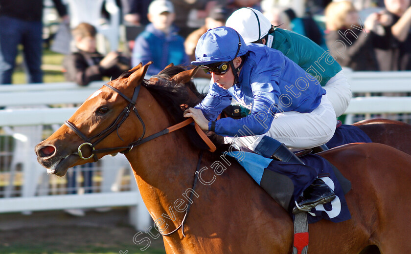 Nashirah-0005 
 NASHIRAH (William Buick) wins The British European Breeders Fund EBF Fillies Novice Stakes
Yarmouth 23 Oct 2018 - Pic Steven Cargill / Racingfotos.com