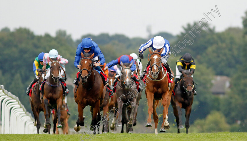 Dance-In-The-Grass-0005 
 DANCE IN THE GRASS (Silvestre de Sousa) beats FAIRY CROSS (left) in The European Bloodstock News EBF Star Stakes
Sandown 21 Jul 2022 - Pic Steven Cargill / Racingfotos.com