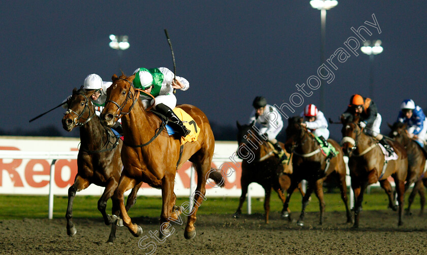 Invitational-0001 
 INVITATIONAL (Jack Mitchell) wins The 32Red Casino Fillies Novice Stakes
Kempton 5 Jan 2019 - Pic Steven Cargill / Racingfotos.com