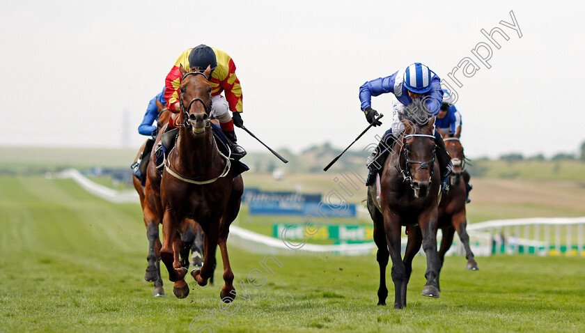 Sir-Ron-Priestley-0002 
 SIR RON PRIESTLEY (left, Franny Norton) beats AL AASY (right) in The Princess Of Wales's Tattersalls Stakes
Newmarket 8 Jul 2021 - Pic Steven Cargill / Racingfotos.com