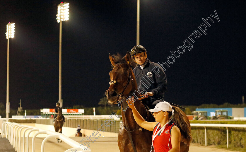 Westover-0002 
 WESTOVER (Ryan Moore) training for the Sheema Classic
Meydan, Dubai, 23 Mar 2023 - Pic Steven Cargill / Racingfotos.com