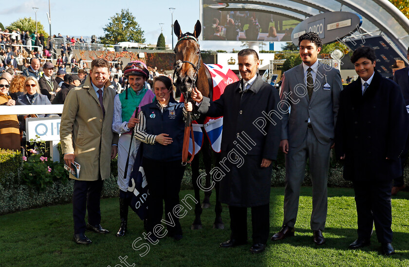 Kalpana-0015 
 KALPANA (William Buick) winner of The Qipco British Champions Fillies & Mares Stakes
Ascot 19 Oct 2024 - Pic Steven Cargill / Racingfotos.com