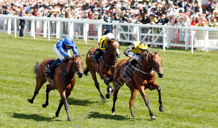 Main-Edition-0004 
 MAIN EDITION (right, James Doyle) beats LA PELOSA (left) in The Albany Stakes
Royal Ascot 22 Jun 2018 - Pic Steven Cargill / Racingfotos.com