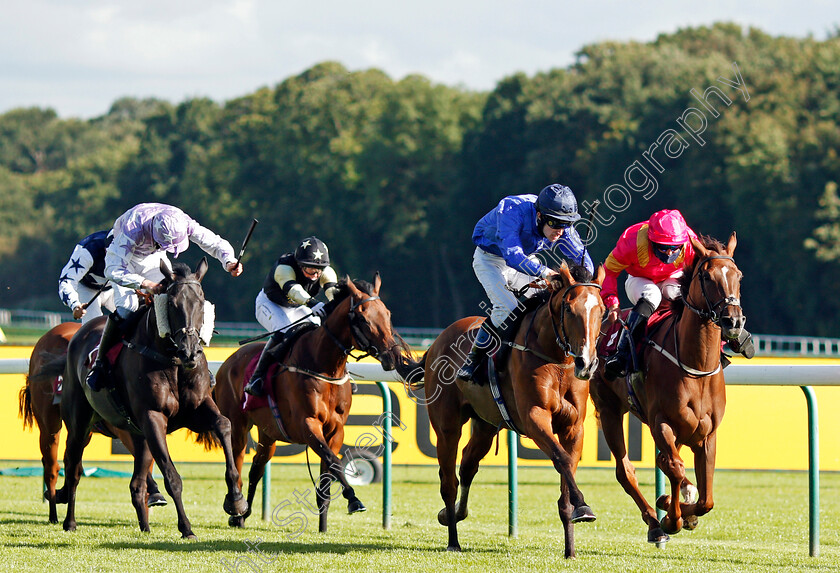 Lady-Scatterley-0001 
 LADY SCATTERLEY (right, William Easterby) beats DAS KAPITAL (centre, Ross Birkett) in The Best Odds On The Betfair Exchange Handicap
Haydock 3 Sep 2020 - Pic Steven Cargill / Racingfotos.com