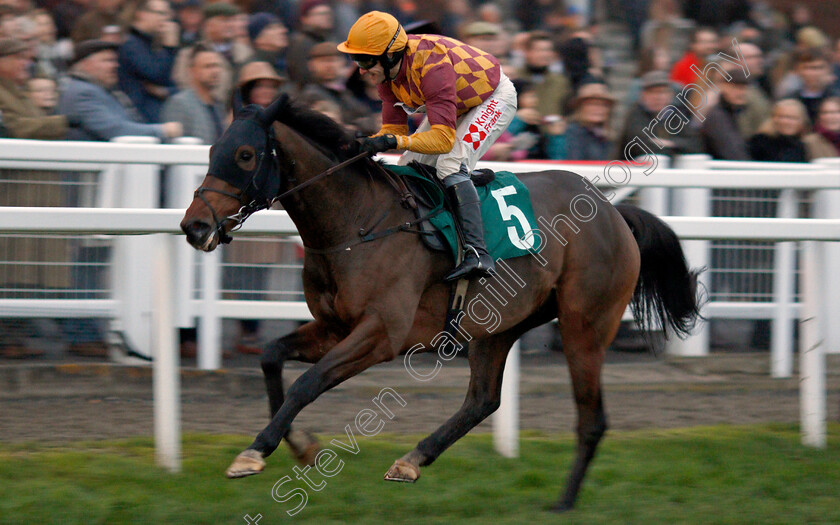 Israel-Champ-0003 
 ISRAEL CHAMP (Tom Scudamore) wins The High Sheriff Of Gloucestershire And Racing Remember Standard Open National Hunt Flat Race
Cheltenham 17 Nov 2019 - Pic Steven Cargill / Racingfotos.com